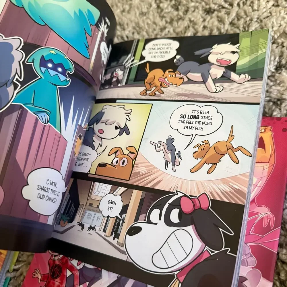 FGTeev lot of 3 Books Graphic Novels Saves the World Out of Time Blasts Off